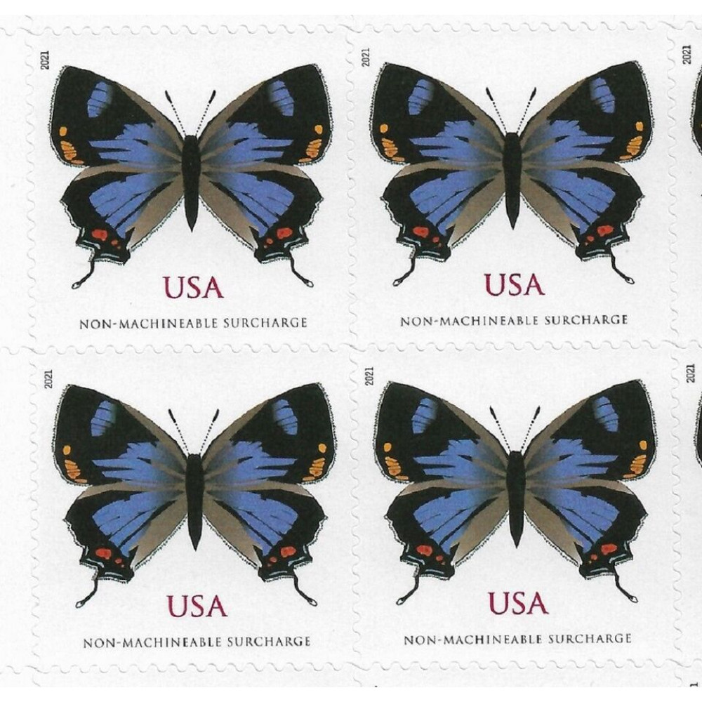 (2021) USPS Colorado Hairstreak Forever Postage Stamps